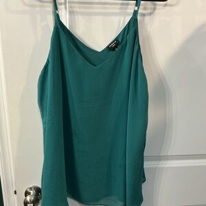 Torrid Teal V-Neck Camisole